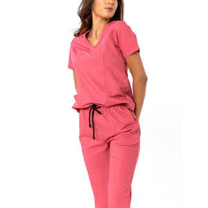 Conjunto de Uniformes Médicos para Mujer, Traje Quirúrgico Personalizado, Uniforme de Hospital Tejido, Transpirable y Cómodo - Product Image 3