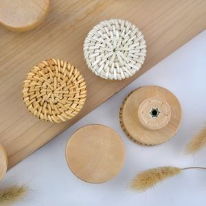 Juego de pomos de mimbre para puertas de ducha, venta al por mayor, pomos de puerta hechos a mano, mejor precio, hechos en Vietnam - Product Image 5