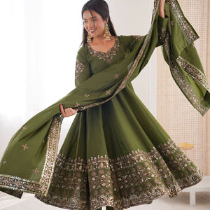 New Fashionable Modern Indian Pakistani <b>Top</b> Selling Latest Designer Natural Waistline Women's <b>Kurta</b>/Pakistani Quick Dry Casual - Product Image 1