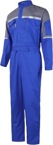Combinaison de travail unisexe haute visibilité en polyester, détectable par les détecteurs de métaux, avec bandes réfléchissantes, certifiée Oeko-Tex - Product Image 4