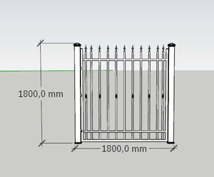 Rampe de balcon contemporaine en fer forgé, design extérieur personnalisé, construction en acier thermolaqué écologique, durable - Product Image 3