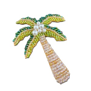 Luxury Handmade Seed Beads Embroidery Patch Design For <b>Tops</b> Premium Beaded Embroidery Patch For Stylish Women Fashion <b>Tops</b> - Product Image 4