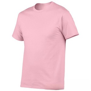 เสื้อยืดลำลองปักโลโก้ OEM ด้านหน้า แบบกำหนดเอง ผ้าฝ้าย 100% คอกลม แขนสั้น สีพื้น ทรงปกติ สำหรับโฆษณา - Product Image 3