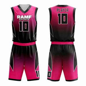Uniforme de basket-ball respirant personnalisable de haute qualité, créez votre propre uniforme pour la saison estivale au prix d'usine - Product Image 1