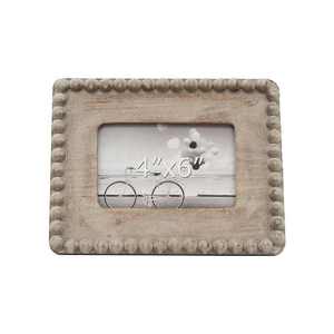 Cadre photo élégant en résine et bois avec incrustations de os, cadre photo unique, cadre photo moderne - Product Image 1