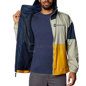 เสื้อแจ็คเก็ตกันลมใส่สบาย เสื้อแจ็คเก็ตกันลมสีตามสั่ง เสื้อแจ็คเก็ตกันลมคุณภาพสูง - Product Image 4