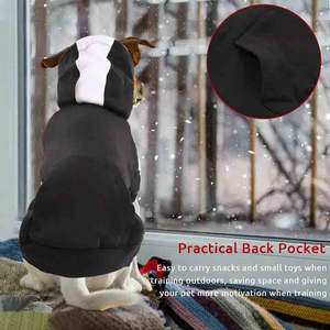 Sudadera con Capucha para Perro de Lujo Clásica de Algodón con Logotipo Personalizado - MARGINAL SPORTS WEAR MSW-DH-536 Color y Talla Personalizados Nueva Moda en Ropa para Mascotas - Product Image 4