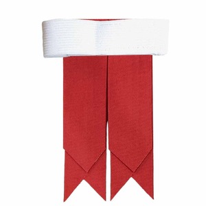 Red Tartan Hose Flashes with White Band Custom Made for <b>Musical</b> <b>Instrument</b> Accessories - Product Image 1