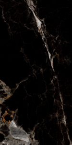 Carreaux de porcelaine effet marbre noir moderne 800x800mm, brillants et polis, pour sols et murs intérieurs, pour salon. - Product Image 3