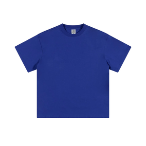 เสื้อยืดคอกลมทรงหลวมสไตล์ฮิปฮอปสำหรับผู้ชายไซส์ใหญ่ ผ้าเจอร์ซีย์คอตตอน 100% คุณภาพเยี่ยม เนื้อผ้าหนา เหมาะสำหรับฤดูร้อน - Product Image 6