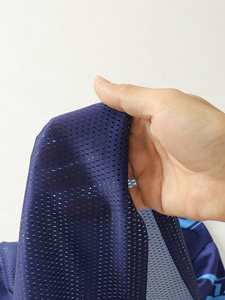 Jersey de Fútbol Americano para Mujer, Malla Azul Oscuro con Pedrería Premium, Ropa Urbana, Logotipo Personalizado, Producción al por Mayor OEM - Product Image 5