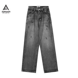 กางเกงยีนส์ทรงบูทคัทคลาสสิก Aifran สำหรับผู้ชาย ผ้ายีนส์ยืด ทรงขาบาน กางเกงลำลอง รับผลิตแบบ OEM ODM ขายส่ง - Product Image 1