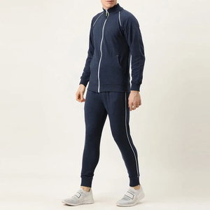Ensembles de survêtements pour hommes, manches longues, fermeture éclair intégrale, vestes et pantalons de sport, tenues en 2 pièces - Product Image 4