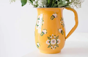 Jarra de Agua de Acero Inoxidable de Alta Calidad con Asa de Acero Inoxidable para Refrigerador, Marca King International - Product Image 4