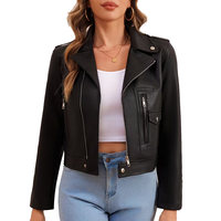 Veste en cuir de mouton 100 % véritable pour femme, avec rembourrage en toile de coton, personnalisable, respirante et imperméable, col montant – Vente en gros