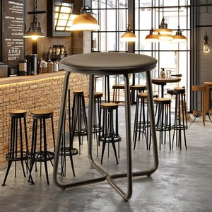 Europe Standard Industrial Velvet Pouffe <b>Stool</b> with Removable Cover Convertible Ottoman for Living Room Entry & School Use - Product Image 6