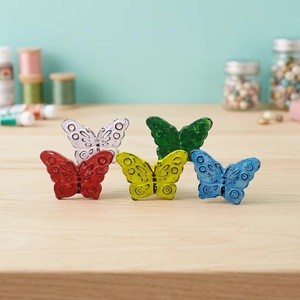 Manijas de Hierro Fundido de Estilo Moderno para Gabinetes, Cajones, Armarios, Cómodas, Baños y Cocinas, Diseño de Mariposa en Colores Mixtos - Product Image 6