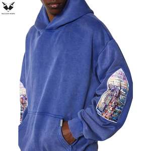 2026 Best Seller Highest Quality Cotton Hoodies <b>Men</b> Latest Stylish Pullover Hooded Autumn Warm Fashion <b>Tops</b> Embroidered - Product Image 3
