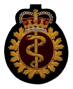 Custom Hand Embroidered Blazer Badges Gold Bullion <b>Wire</b> Luxury Crest Patch OEM Manufacturer 3D Raised Effect Water Resistant - Product Image 4