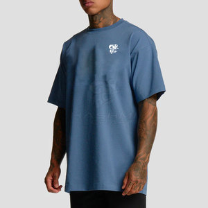 Camisetas Oversize de Moda Urbana para Hombre, Cómodas, de Corte Holgado, Transpirables, Estilo Gimnasio y Entrenamiento - Product Image 2