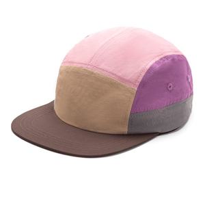 Gorra de 5 Paneles con Bloques de Color, Unisex, de Lona, Casual, para Ciclismo, Estilo Urbano, Ajustable, Hip-Hop, Impermeable, Premium, para Campamento - Product Image 1