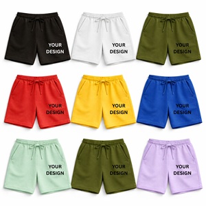 Pantalones Cortos Deportivos Personalizados de Alta Calidad, 240 GSM, Algodón, Corte Holgado Informal, Unisex, Lisos, para Hombre - Product Image 6