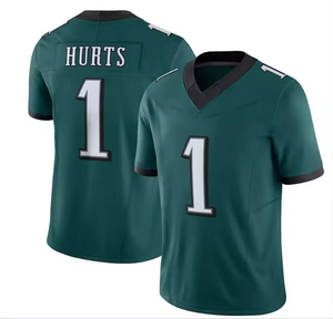 Conjuntos de Uniformes de Fútbol Americano Personalizados de Alta Calidad, Unisex, Manga Corta, Tela Suave Antibacteriana, Costuras de la Mejor Calidad - Product Image 1
