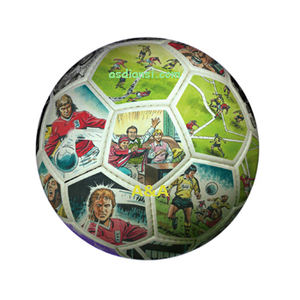 Ballons de football Smile pour enfants, mini ballons de football et de handball, ensemble de football promotionnel - Product Image 3