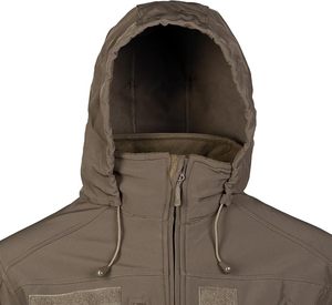 Men's Hooded Softshell <b>Jacket</b> With <b>Fleece</b> Lining Waterproof Outdoor Sports Wear Custom Design - Product Image 5