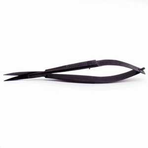 Ciseaux à micro-spring de 5 pouces, pointe ultra-fine, pour sourcils, haute précision, durables, anti-magnétiques, en acier inoxydable, instrument de précision - Product Image 3