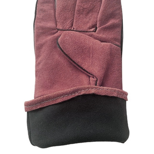New Insulated Anti-scalding Fireproof Safety Work Welding <b>Gloves</b> Wholesale Rate Extended Cowhide Leather Welder Working <b>Gloves</b> - Product Image 6