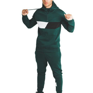 Conjunto Deportivo de Algodón Transpirable para Hombre, Dos Piezas, Ropa Deportiva Informal y Cómoda, con Logotipo Personalizado - Product Image 1