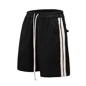 Pantalones Cortos de Hombre de Cintura Alta, Talla Grande, Tejidos en Spandex/Algodón, Transpirables, Estilo Vintage, Lavables, de la Mejor Calidad - Product Image 1