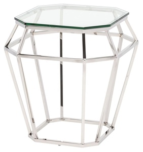 โต๊ะกาแฟโลหะโต๊ะโซฟาที่ทันสมัยโต๊ะข้างร้อนขายสำเนียงตารางด้านข้าง - Product Image 5