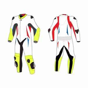 ชุดมอเตอร์ไซค์หนังแท้แบบเต็มตัวสำหรับผู้ชาย YASH SPORTS ดีไซน์ประสิทธิภาพสูงสำหรับทุกฤดูกาล ผลิตในประเทศปากีสถาน - Product Image 3