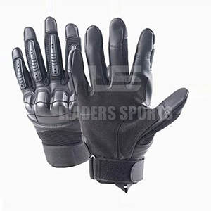 Outdoor Sport Leather Paintball Gloves with Non-Slip <b>Grip</b> <b>Control</b> Comfortable Breathable Construction - Product Image 5