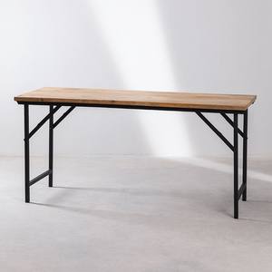 Escritorio rectangular de madera Vandana Amber Line (155,5x62 cm) - Product Image 3