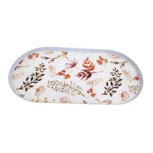 Table Top Ustensiles De Cuisine Fer Métal Émail Plateau Ovale Couleur Or Grand Plat Pour Servir Et Décoratif Servir À La Main - Product Image 6