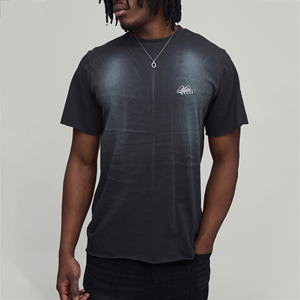 T-shirt personnalisé pour homme avec impression sérigraphique, OEM, motif graphique personnalisé, manches courtes, streetwear, col rond, vêtement décontracté, haut tendance - Product Image 2