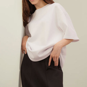 T-shirts décontractés pour femmes, grandes tailles, surdimensionnés, 100% coton, séchage rapide, respirants, look professionnel, options personnalisées, vêtements pour adultes - Product Image 1
