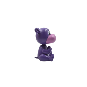 Figurine Hippopotame à Tête Mobile - Design Animal Mignon et Ludique, Décoration Écologique pour le Nouvel An, pour Tableau de Bord de Voiture, Bureau ou Maison - Product Image 2