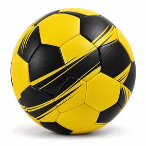 ESTRELLA INTERNATIONAL Ballon de football personnalisé bleu et blanc à motif étoile Taille 5 Ballon d'entraînement Modèle EI-FB-0013 Utilisation intérieure/extérieure - Product Image 1