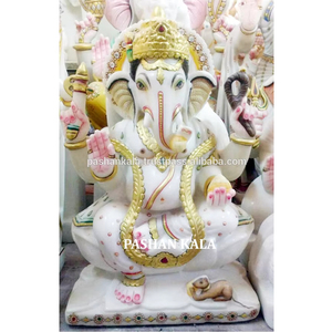 Artistic Marble Murti Of Ganesha - Product Image 4