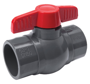 Válvula de bola de PP personalizable de 1 pulgada compatible con OEM para aplicación de agua de conexión NPT sellada EPDM de la industria química - Product Image 3