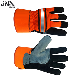 Leather Safety <b>Gloves</b> Working Mechanic <b>Gloves</b> Heavy Duty Rigger Work <b>Gloves</b> - Product Image 2