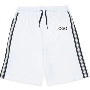 Shorts pour garçons, service OEM, design uni, haute qualité, avec cordon de serrage et logo, taille élastique pour un ajustement confortable. - Product Image 1