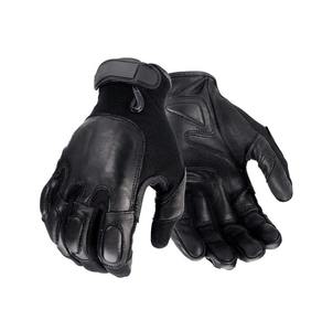 Guantes de cuero para todo clima con protección completa para los nudillos y pantalla táctil, ideales para búsqueda y rescate. - Product Image 2