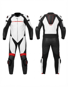 ชุดแข่งรถมอเตอร์ไซค์ Unisex Elite MotoCP แบบจั๊มสูท/ชุดหนังวัวแท้/หนังจิงโจ้พรีเมียม พร้อมแผ่นยืดหยุ่น - Product Image 1