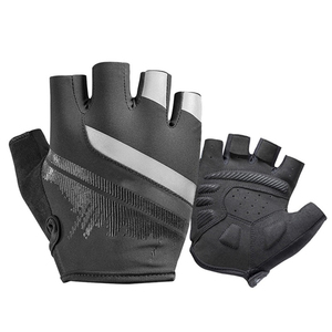 Gants de vélo de montagne personnalisés à demi-doigts et à doigts entiers, écologiques, antidérapants, en polyester, pour la protection lors du cyclisme - Product Image 1