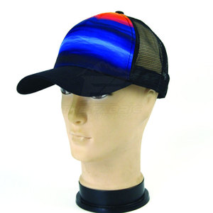 Gorra Trucker de Malla de Alta Calidad con Estampado Digital, Parte Trasera Ajustable, Costuras Duraderas, Unisex, Informal para Exteriores, Tejido Común - Product Image 2